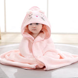 Serviette de bain pour bébé "Animaux Cartoon"
