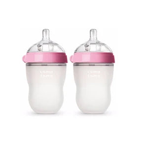 Biberons en Silicone 5 oz / 8 oz – Lot de 2 – Sans BPA