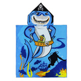 Cape de Bain Enfant à Capuche – Licorne, Requin, Dinosaure & Plus