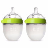 Biberons en Silicone 5 oz / 8 oz – Lot de 2 – Sans BPA
