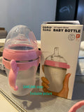 Biberons en Silicone 5 oz / 8 oz – Lot de 2 – Sans BPA